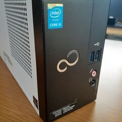 【取引中です】FUJITSU　ESPRIMO　デスクトップ本体　i5　SSD（256）　12GB　office2021　マルチ　Windows11　23H2の画像