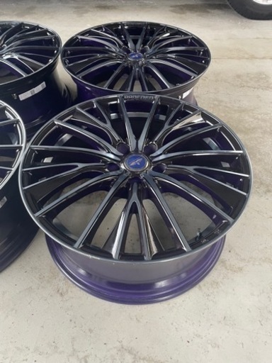 《取引決定》19×8J  114.3  ５穴  IS45  アルミホイール４本