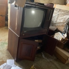 家電 テレビ ブラウン管テレビ