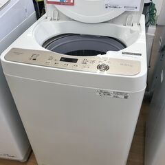 ★ジモティ割あり★ SHARP 洗濯機 6.0kg 年式2021 動作確認／クリーニング済み KJ4198