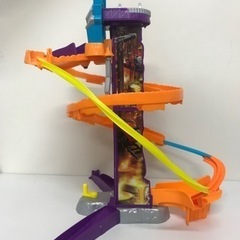 ☆値下げ☆O2401-485 きかんしゃトーマス ミニミニトーマス スチールワークス・スタントセット 動作確認済み シールはがれ・汚れあり 中古の画像