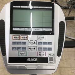 【✨折りたためる❗️✨負荷16段階❗️✨トレーニングに❗️✨】定価¥39,800  ALINCO/アルインコ  エアロバイク  AFB6215  フィットネスバイク  ブラック  16段階負荷調節  の画像