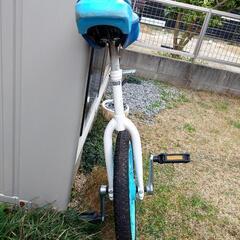 子供用一輪車　値下げしましたの画像