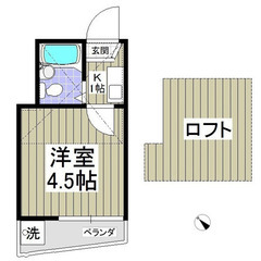 🔥入居総額12万円🔥1K🔥東武東上線/上福岡駅 歩8分✨埼玉県 ふじみ野市 北野✨ - ふじみ野市
