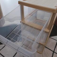 3段収納ケースの画像