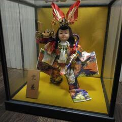 日本人形 ケース付き