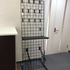 スチール製ディスプレー用ネットラック