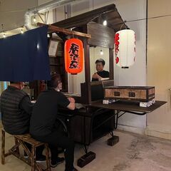 昭和レトロなリヤカー屋台