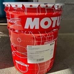 ペール缶　MOTUL  オイル　（オイル残少し）