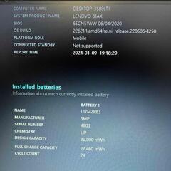 【2020年製 美品】Lenovo v330-15IKB 81AXの画像