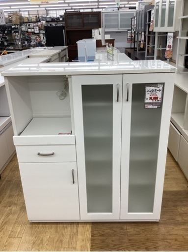 KA-49【新入荷　リサイクル品】レンジボード　白