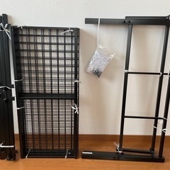 ニトリ　シングルパイプベッドフレームの画像