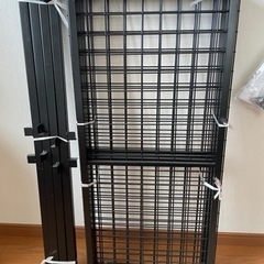 ニトリ　シングルパイプベッドフレームの画像