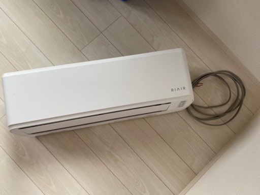6畳用ルームエアコン RIAIR 3ヶ月夏のみ使用！