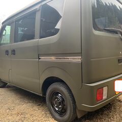 再値下げ！軽キャンピングカー　室内新品 エブリイ　DA64V　総無垢ヒノキ造り　車検２年付（R８年１月まで）　走行６万キロ　H21年式の画像