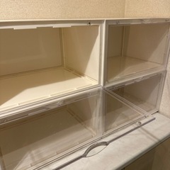 シューズボックス4つの画像