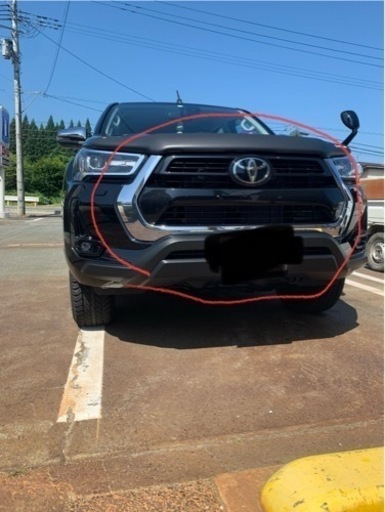 ハイラックスGUN125 後期　純正グリル