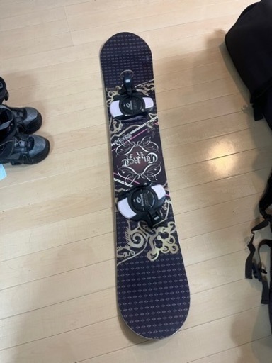 キスマーク スノーボードとビンディング（ステップイン）