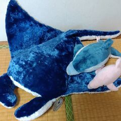 ぬいぐるみ　海の生き物セット