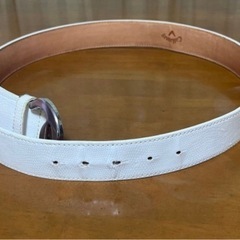 キャロウェイ ゴルフ ベルト 白　正規品の画像