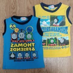 きかんしゃトーマス☆男児タンクトップ2枚セット［110サイズ］の画像