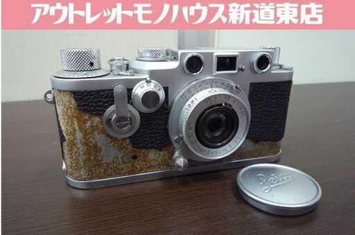 シャッター切れる 現状品 レトロ ライカ Leica DBP Nr.725417 ERNST LEITZ GMBH WETZLAR カメラ Leitz Elmar 札幌市 新道東店