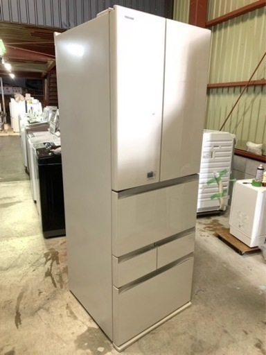 ★大阪限定販売★3ヶ月保証★2015年★GR-J510FV(ZC)★冷蔵庫★R-264★508L★6ドア