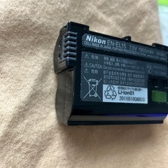 ニコン　純正　d7000 一眼レフバッテリーの画像