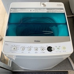 ◎Haier ハイアール　全自動電気洗濯機5.5kg 2017年製 JW-C55A