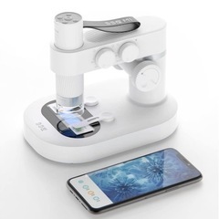 BeaverLAB スマート顕微鏡 生物顕微鏡 スマホ ガラス光...