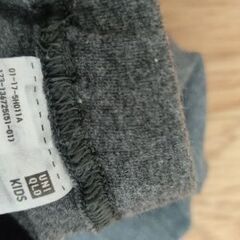 UNIQLOKIDS/ユニクロキッズ☆ストレッチパンツ［グレー/Sサイズ］の画像