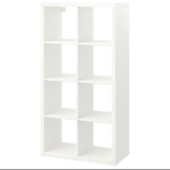 IKEA  カラックス　シェルフニット　ホワイト　ジュートバスケ...