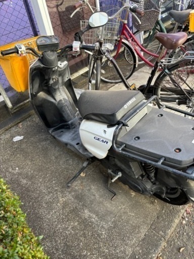YAMAHA GEAR 原付バイク　ジャンク【バッテリー上がり】