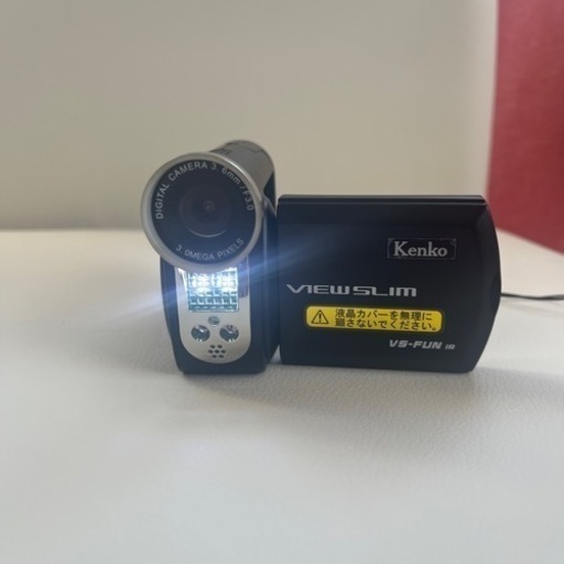 ケンコー　デジタルカメラ　VS-FAN IR 美品動作確認済み　SDカード付　赤外線LED搭載