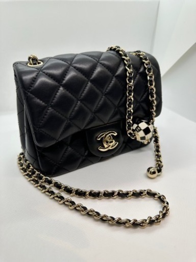 CHANEL シャネル バッグ ミニマトラッセ　チェーンボール　美品 海外 限定品