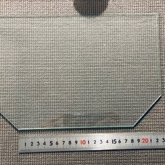 28×19 ガラス蓋(角なしデザイン) 1個 まとめ買い割引ありの画像
