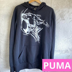 PUMATRAINING パーカー スウェット ブラック USLサイズ