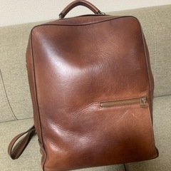 人気のアンティークスクエアバックパック（マザーハウス）