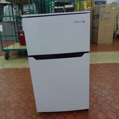 ID 056208　冷蔵庫２ドア　93L　ハイセンス　２０２０年　HR-B95A