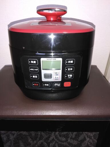＊マイコン電気圧力なべ(美品)：コイズミ KSC-3501