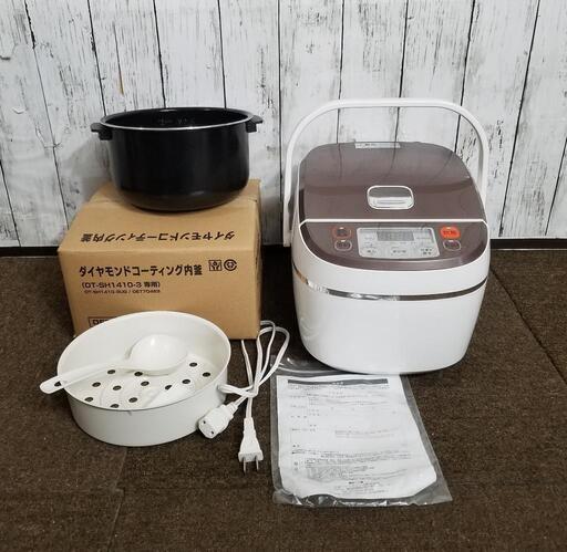 高級土鍋加工炊飯器 DT-SH1410-3 2～6合炊き 大栄トレーディング 中古品\n
