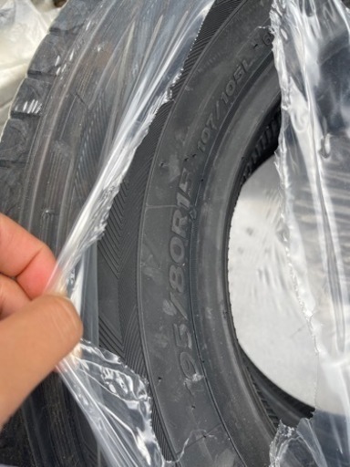 新品定価売 195/80/r15 107/105L バン車検対応タイヤ2本