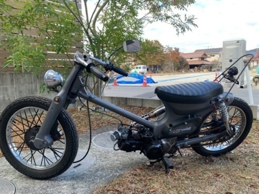 セル付き４速　カブ90 コンプリートカスタム　タケガワ105cc　新品部品多数　整備済み