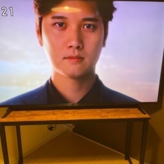 テレビとテレビ台セットです。の画像
