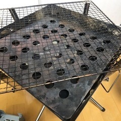 焚き火台とポケットストーブのセットの画像