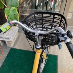 新車ヤマハ電動自転車 パス シオンユー 20型 グロススモークイエローの画像