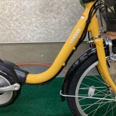 新車ヤマハ電動自転車 パス シオンユー 20型 グロススモークイエローの画像