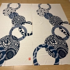 長めののれん2点です。