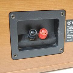 YAMAHA センタースピーカー NS-C120 幅48×奥17.5×高14cm 音出し確認済み 2ウェイ バスレフ型 オーディオ ヤマハ 札幌市 清田区 平岡の画像