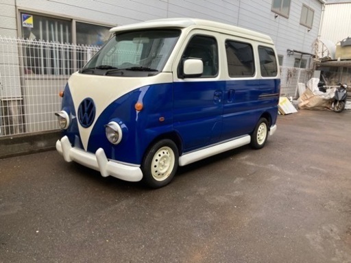 可愛いワーゲンバス仕様